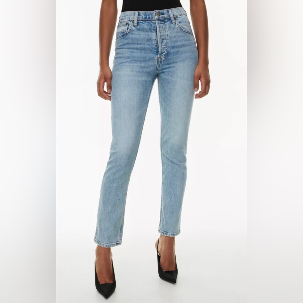 Aritzia - Denim Forum - The Yoko High Rise Slim Jean